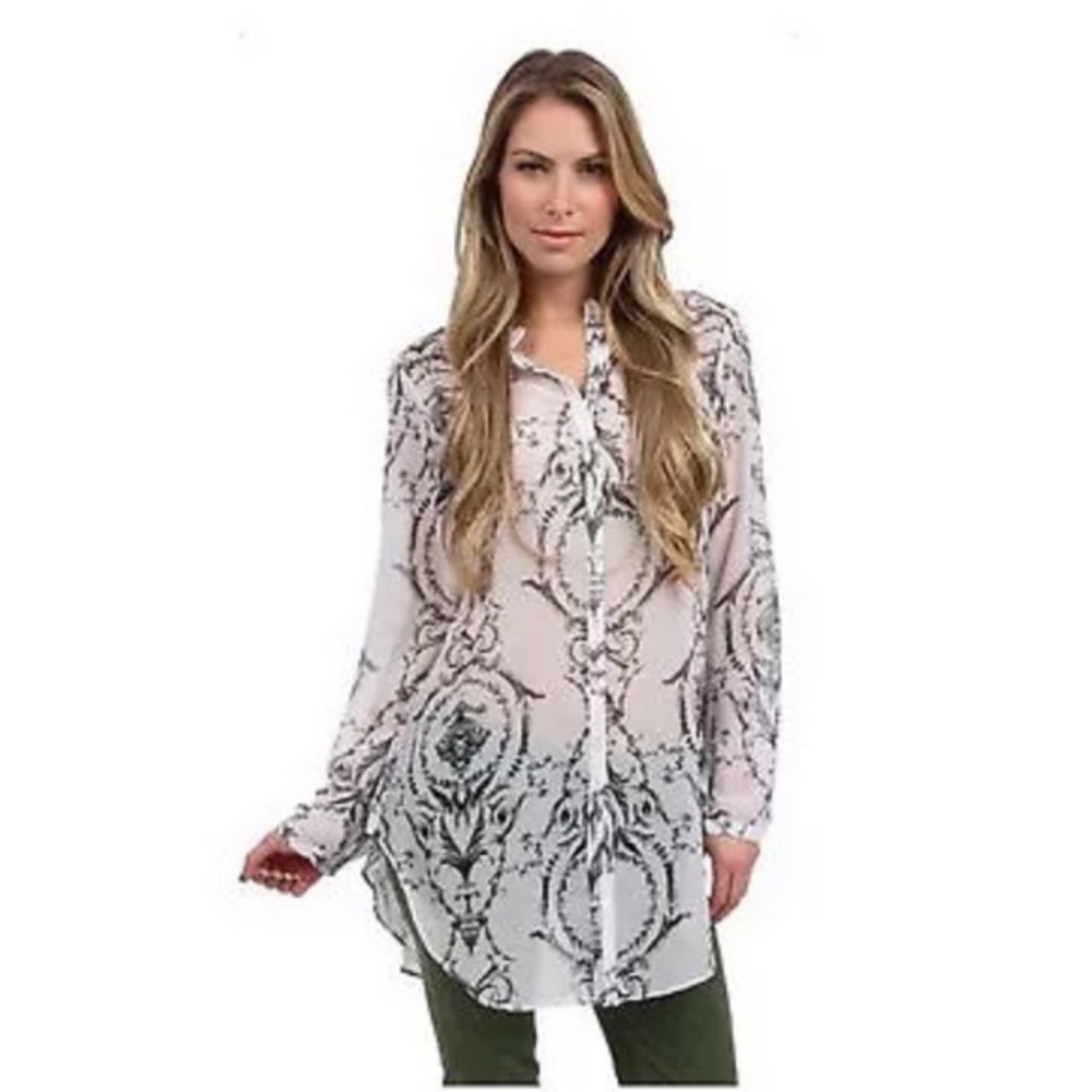 Anthropologie Yoana Baraschi‎ Blouse Size XS
